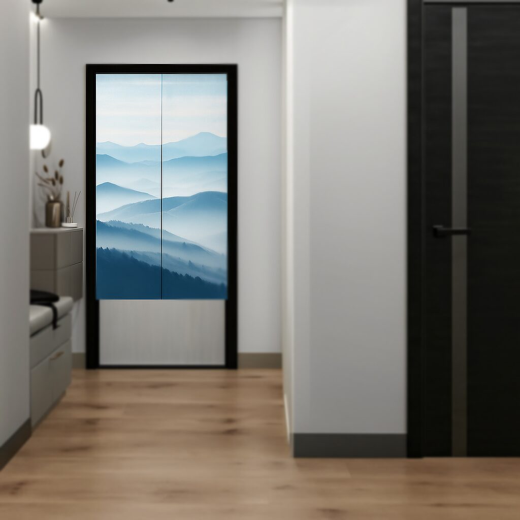 門簾A款85×150cm,全彩印刷成品