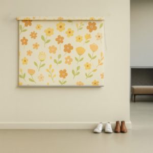 捲簾A款150×185cm,全彩印刷成品