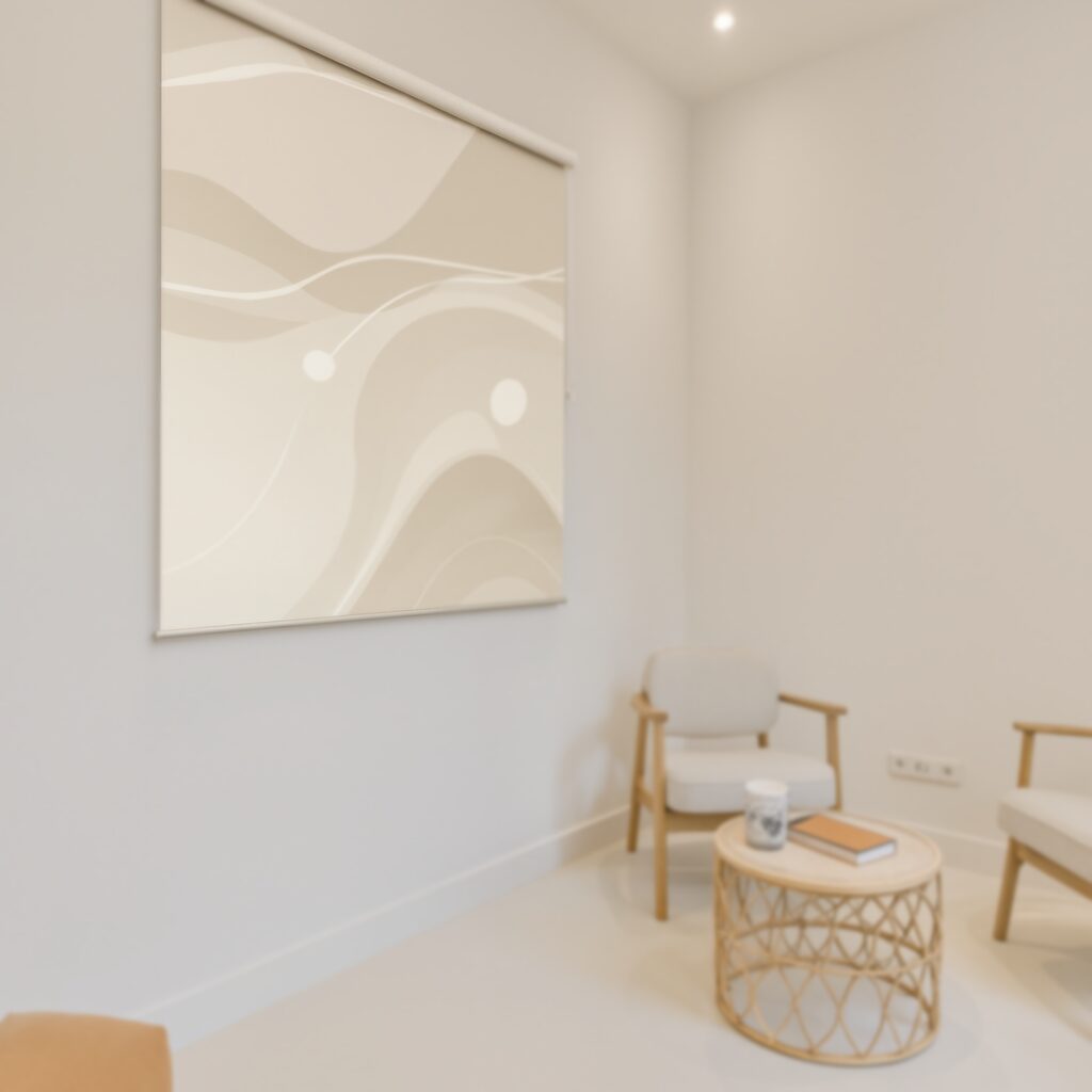 捲簾B款135×185cm,全彩印刷成品