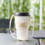 窄版帆胚布飲料提袋,全彩印刷成品
