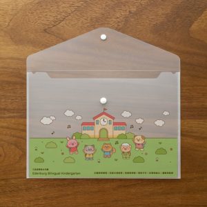 鈕扣資料夾,全彩印刷成品