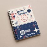 線圈筆記本O16K,全彩印刷成品
