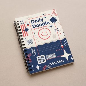 線圈筆記本O16K,全彩印刷成品