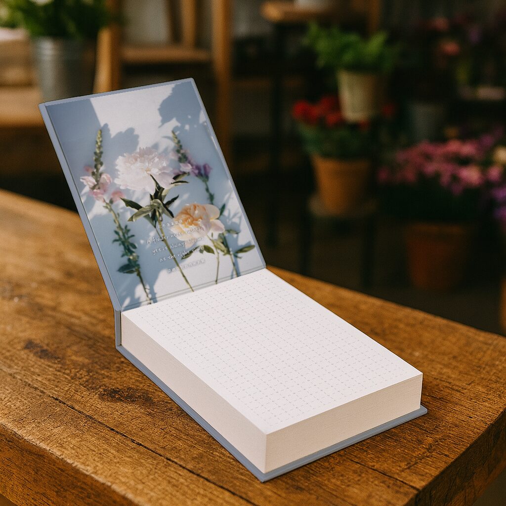 精裝便條紙E款,全彩印刷成品