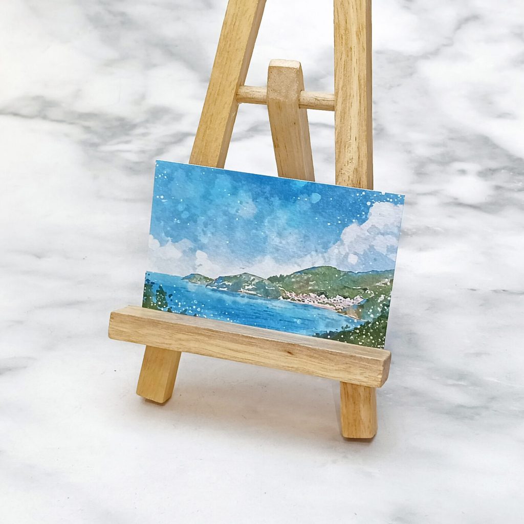水彩紙海報,全彩印刷成品