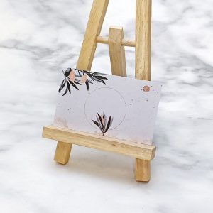 柳葉紙名片,全彩印刷成品