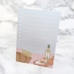 格紋紙信紙,全彩印刷成品