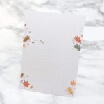 柳葉紙信紙,全彩印刷成品