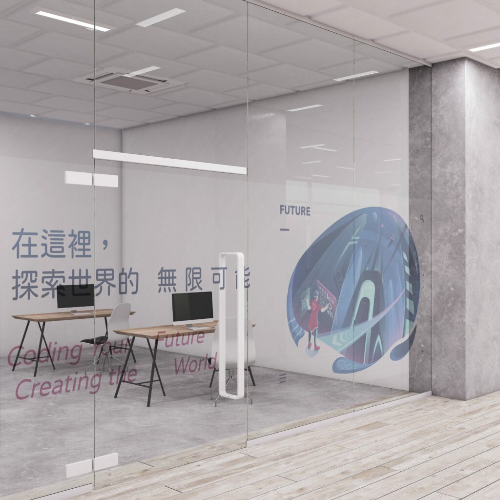 全透PVC背膠貼紙,全彩印刷成品